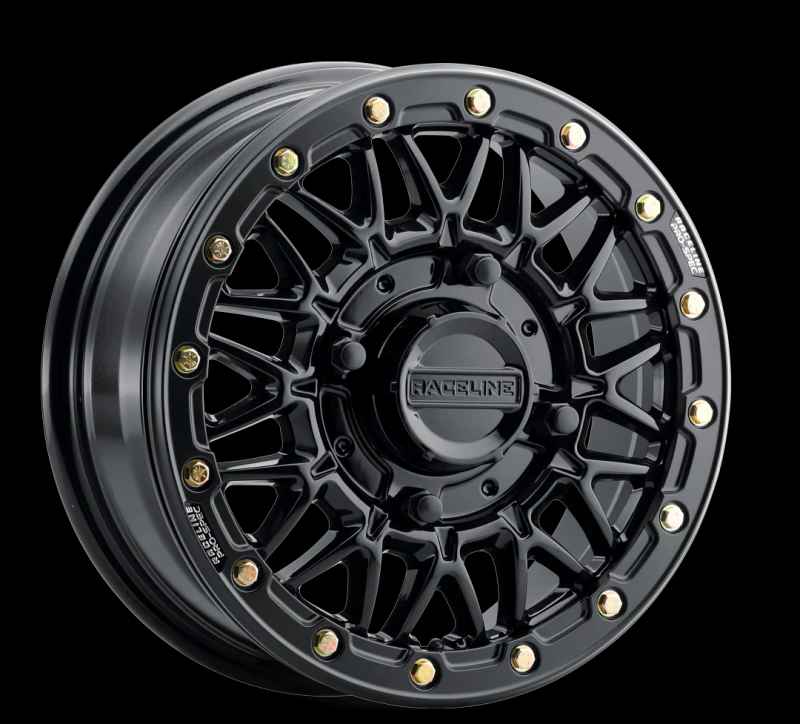 Raceline A15 Omega 15x10in / 4x137 BP / 10mm Offset / 110.18mm Bore - Gloss Black