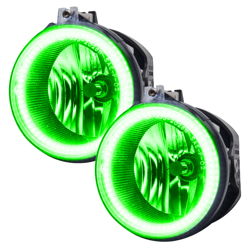 Oracle 06-08 Lexus IS 350 LED Fog Light Halo Kit - Green