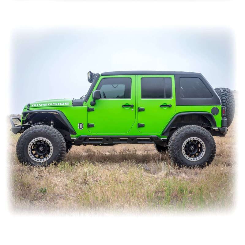 Turn Offroad 07-18 Jeep JK 4 Door Fastback Hardtop 1 Piece Primer White