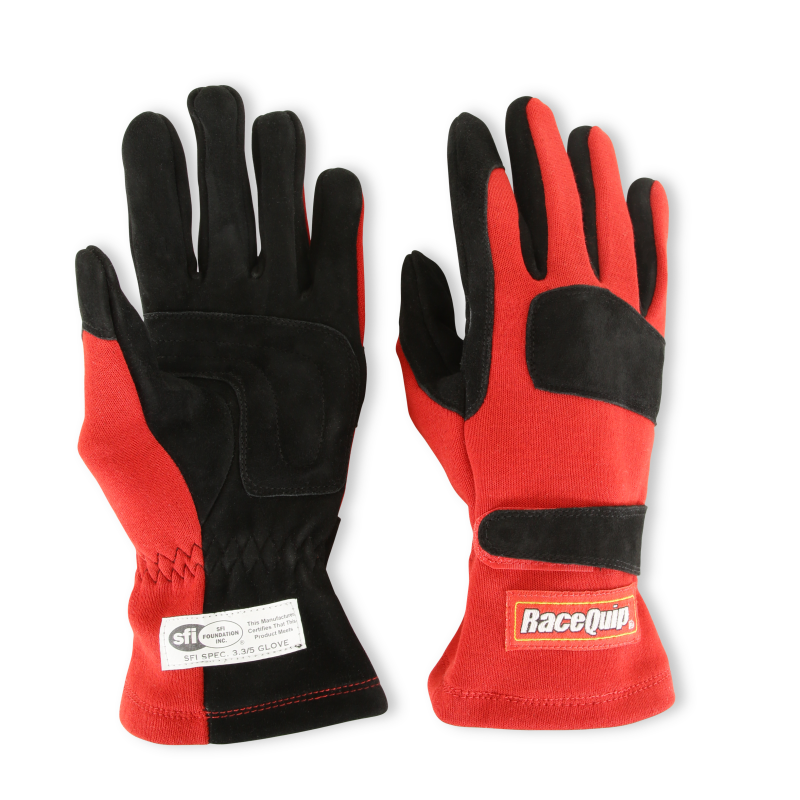 RaceQuip Red 2-Layer SFI-5 Glove - Large