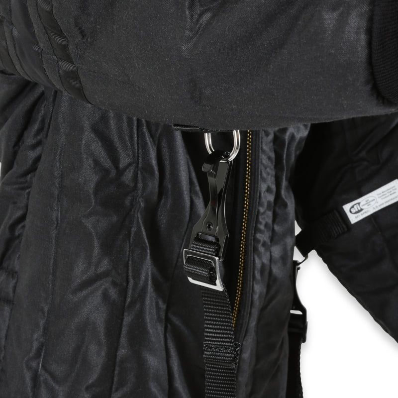 RaceQuip SFI-15 Jacket Black Extra Large