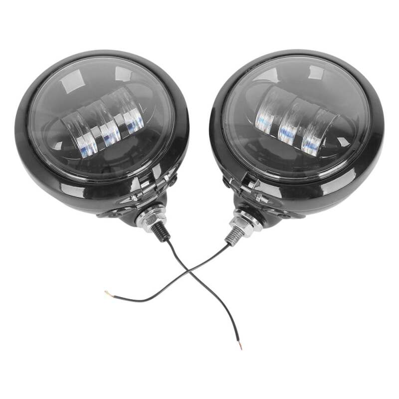 Letric Lighting 4.5in Passing Lamps Black
