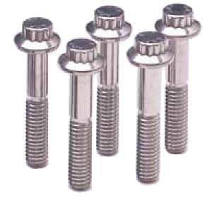 ARP 3/8-24 x 3.500 12pt 7/16 wrenching black oxide bolts
