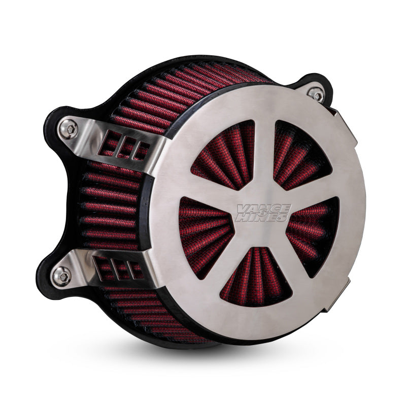 Vance & Hines 23-24 Touring Models Radiant V Air Intake - Brushed