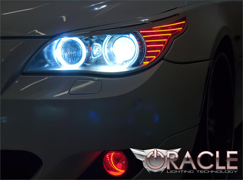 Oracle 03-10 BMW 5 Series LED Headlight Halo Kit - Blue