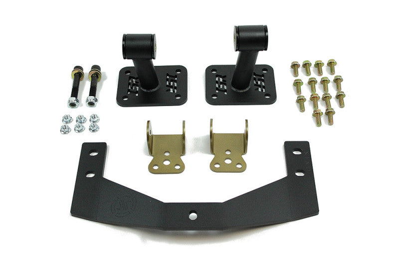 ISR Performance Billet Engine Mount Set with Poly Bushings - Nissan 370Z/G37 Z34