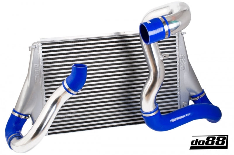 do88 06-11 SAAB 9-3 2.8T V6 Aero/Turbo X (B285) BigPack Intercooler Kit w/Blue Hoses