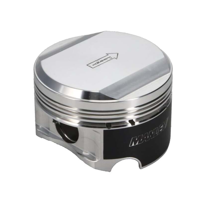 Manley Toyota 2JZGTE 86.25mm Bore +.25mm Oversize -8cc Dish 9:1 CR Turbo Tuff Piston Set w/ Rings