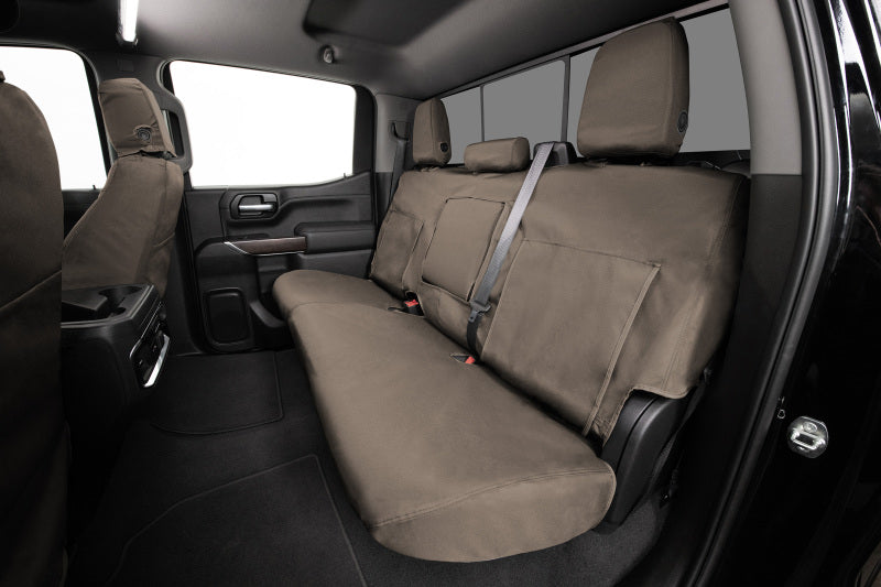 Covercraft 99-02 Ford Std Waterproof Polyester SeatSaver Custom Front Row Seat Covers - Taupe