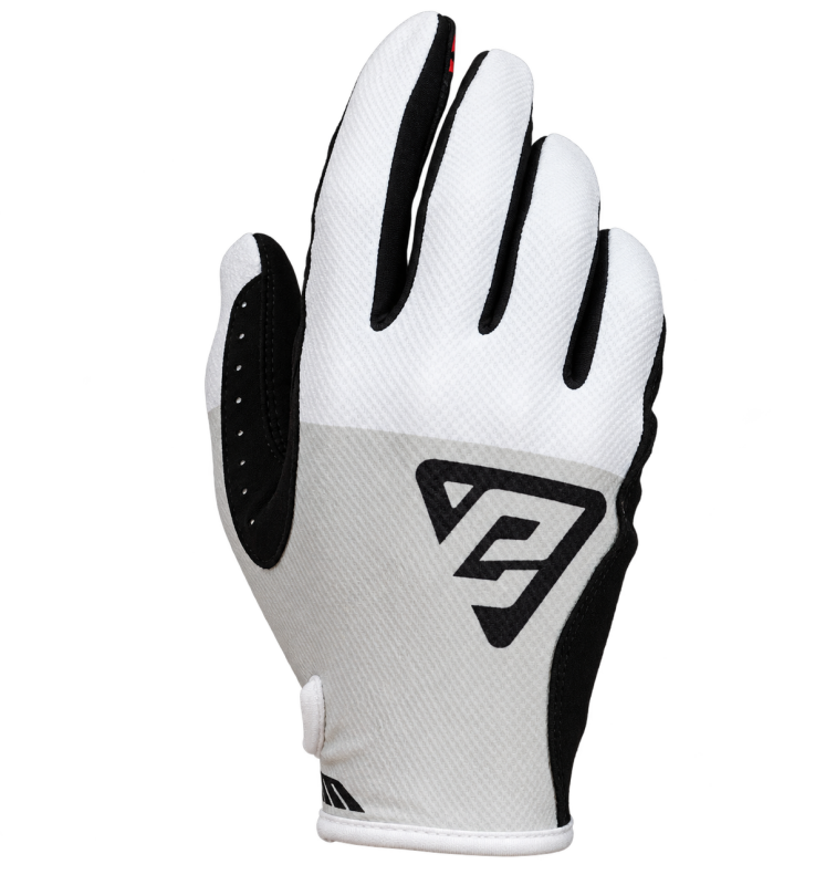Answer  Ascent Gloves Grey/White/Black/Red Youth - Medium
