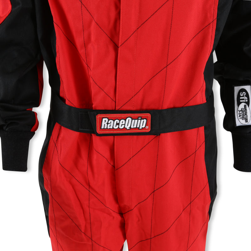 RaceQuip Red Chevron-1 Suit - SFI-1 2XL