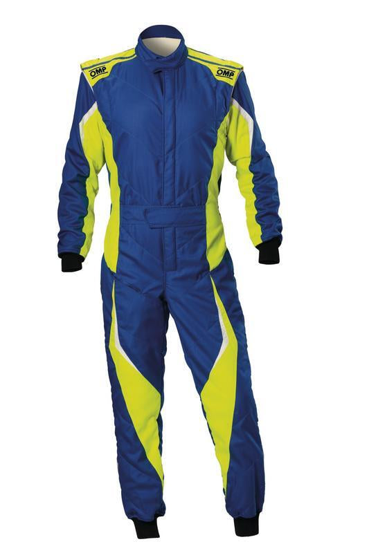OMP TECNICA EVO SUIT WHITE/ANTHR SIZE 58 FIA 8856-2018 + SFI