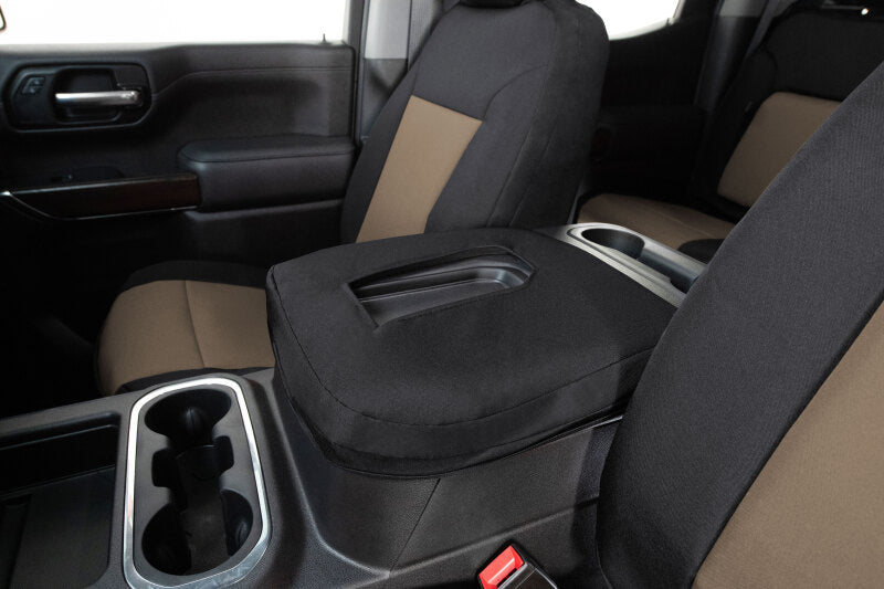 Covercraft 16-24 Chevrolet Traverse Endura PrecisionFit Custom Third Row Seat Covers - Tan/Black