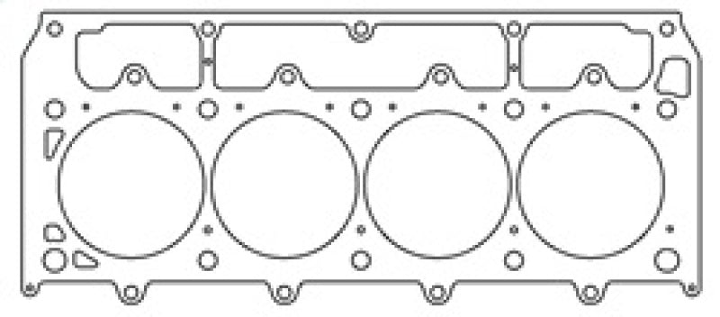 Cometic GM LSX Gen-4 Small Block V8 .045in MLS Cylinder Head Gasket - 4.185in Bore - RHS