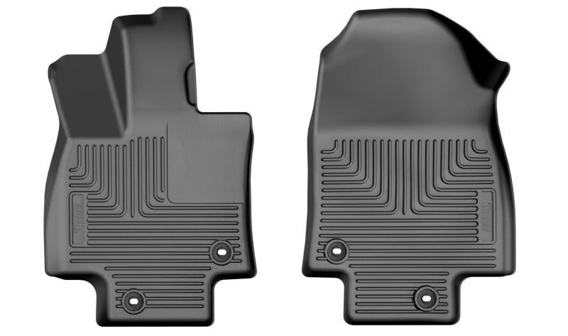 Husky Liners 00-06 GM Suburban/Tahoe/Yukon XL/00-07 Silverado/Sierra Logo-Ready Rear Mud Guards