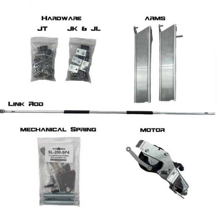 Rock Slide 18-25 Jeep Wrangler JL 2-4 Door Rear Bumper / No Tire Carrier