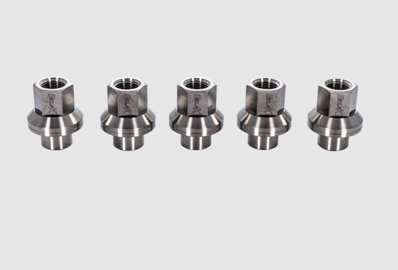 Belak 7075 Billet Aluminum Shank Style Lug Nut 1/2x20 - 4 Pack
