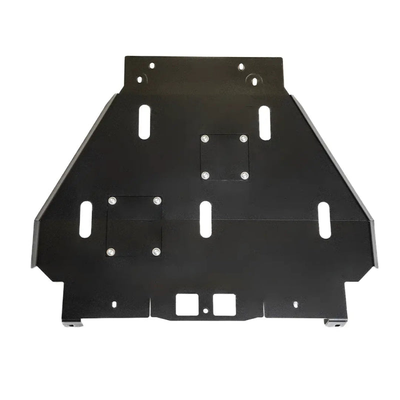 Cali Raised 2024+ Toyota Tacoma Transmission Skid Plate - Non-Hybrid / Aluminum / Powder Coat