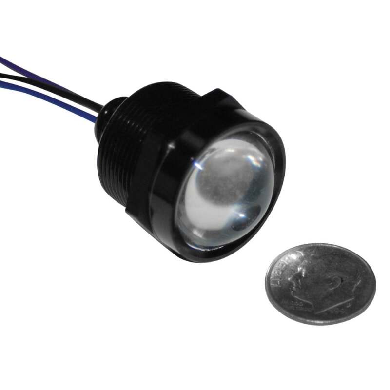 Letric Lighting Royal Flush LED 1in Black/Red/Red