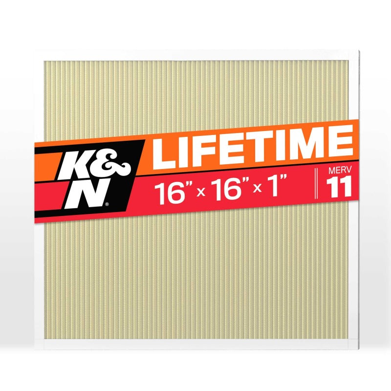 K&N HVAC Filter 16 X 16 X 1 Merv 11 HVAC Filter 16 X 16 X 1 Merv 11