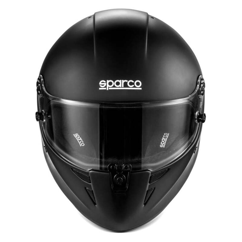 SPARCO Stealth RF Helmet - X-Large - Matte Black/Black