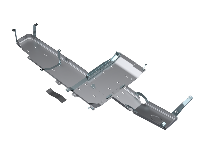 Artec Industries 20-25 Jeep Wrangler Sahara Jt Gladiator Full Bellypan w/ Oil Door 3.0L Diesel Alum