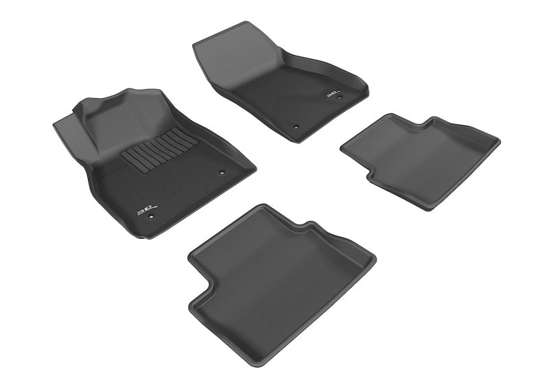 3D MAXpider 13-15 Chevrolet Malibu Kagu Black Full Set