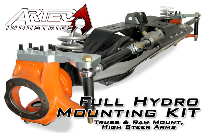 Artec Industries 78-79 Ford F-350 Dana 60 Full Hydro Mount Kit Ford - Ultimate Arms For OEM Knuckles
