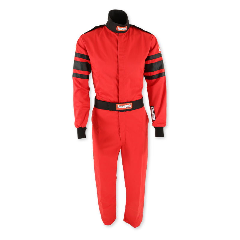 RaceQuip Red SFI-1 1-L Suit - Large