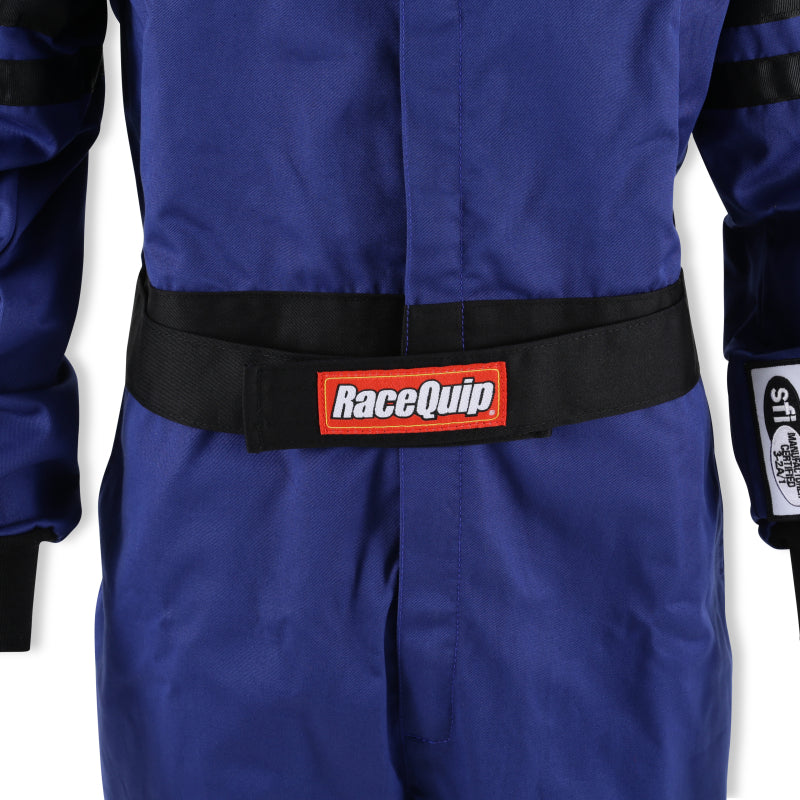 RaceQuip Blue SFI-5 Suit - Large