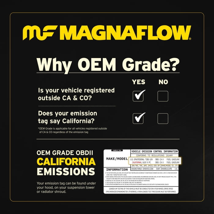 MagnaFlow Conv Direct Fit OEM 05-08 Ford F150 4.2L V6 (Drivers Side)