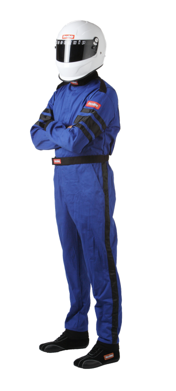 RaceQuip Blue SFI-1 1-L Suit - 2XL