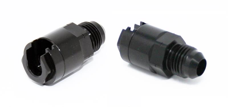 Torque Solution Subaru -6AN/-6AN Hard Line Adapter Fittings