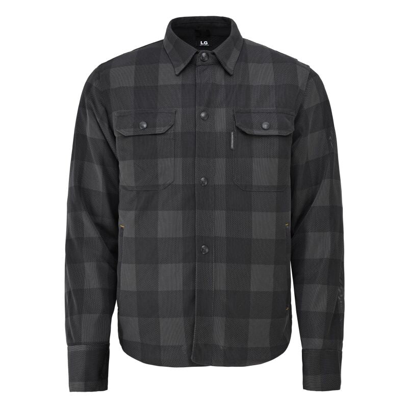 Speed and Strength Black Nine Mesh Moto Shirt Black - XL