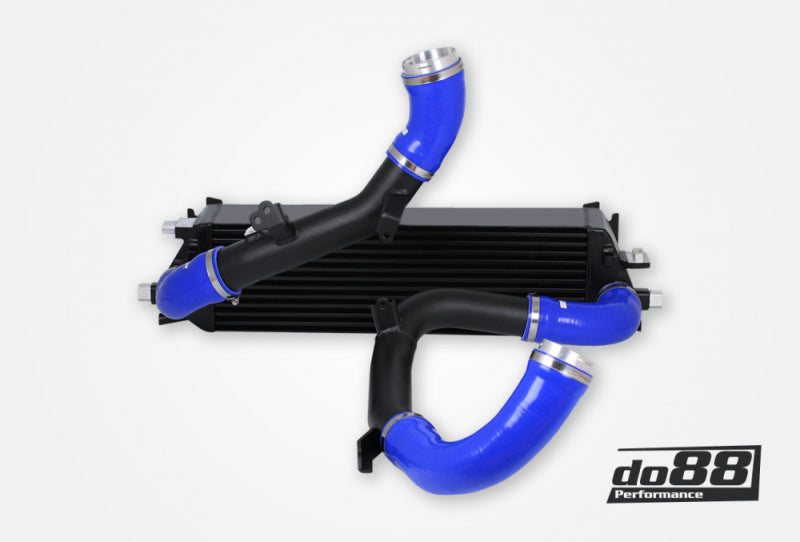 do88 Volvo S60/V60/XC60/V90/S90/XC90 (SPA) Petrol BigPack Intercooler Kit w/Blue Hoses