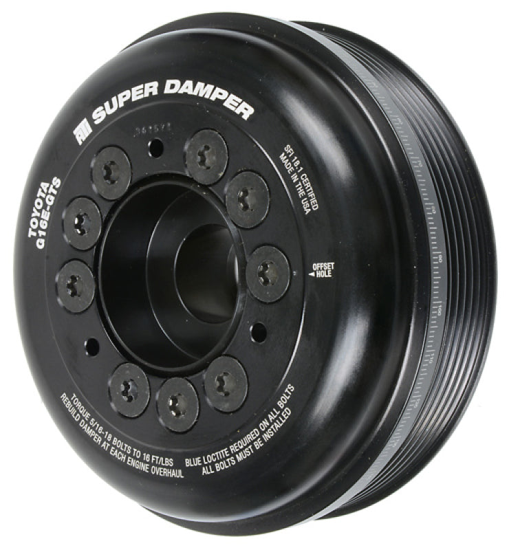 ATI Crank Hub - Steel - Toyota Supra 94-98 JZ80 - Bolt On Pulley