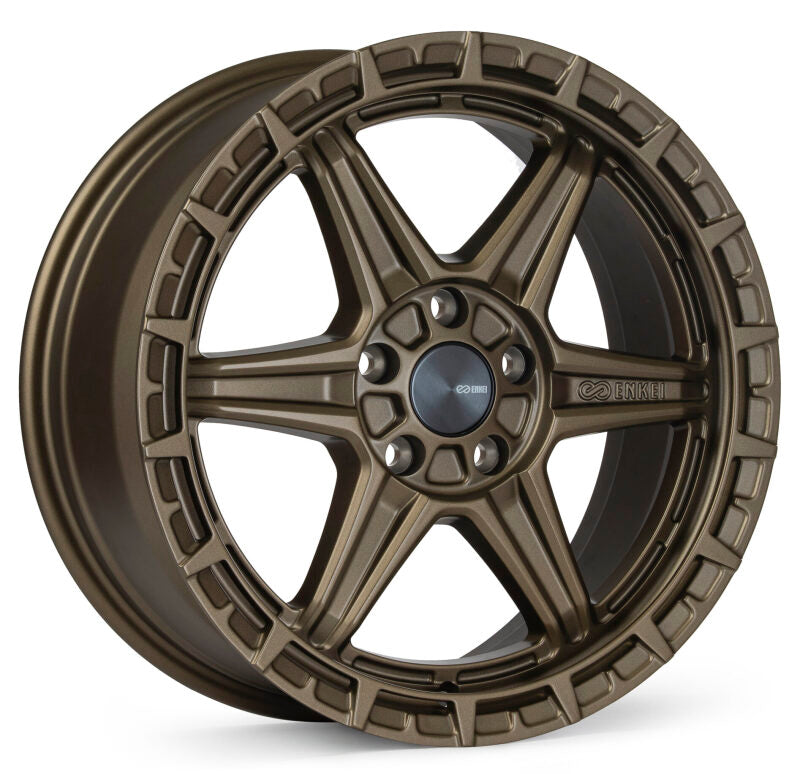 Enkei Trail-Finder OVL 18x8 / 5x108 BP / ET35 / 63.4mm Bore - Matte Bronze Wheel