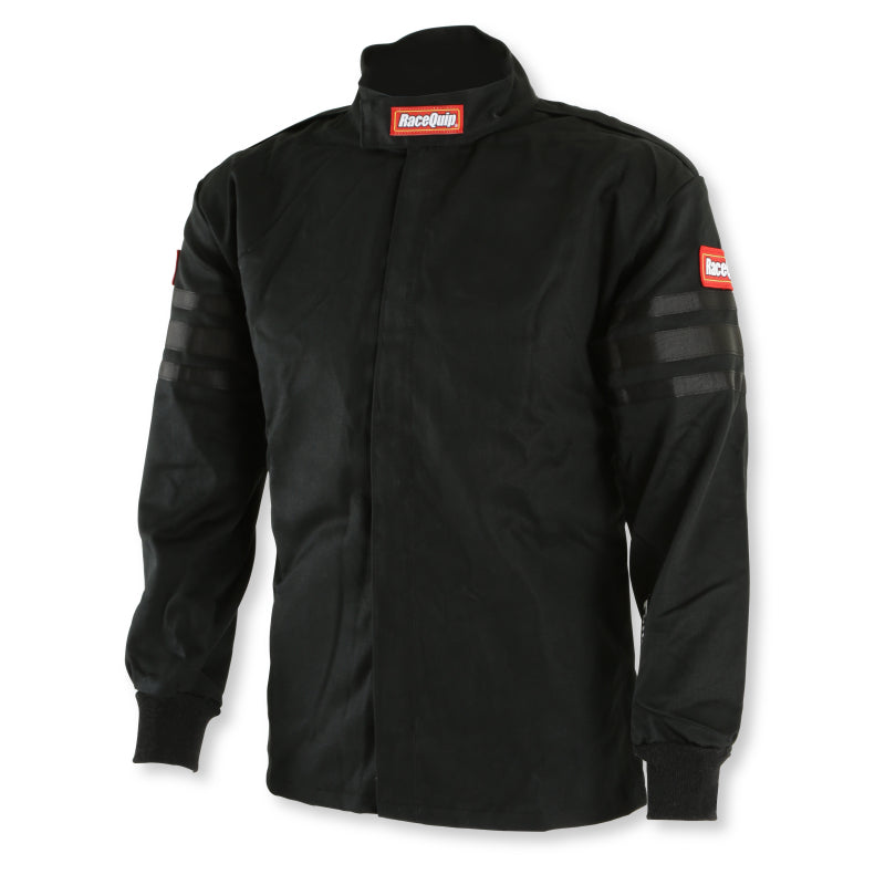 RaceQuip Black Trim SFI-1 JR. Jacket - Kids Small