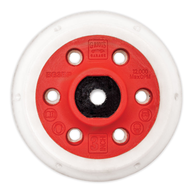 Griots Garage BOSS 3in Backing Plate (Single)