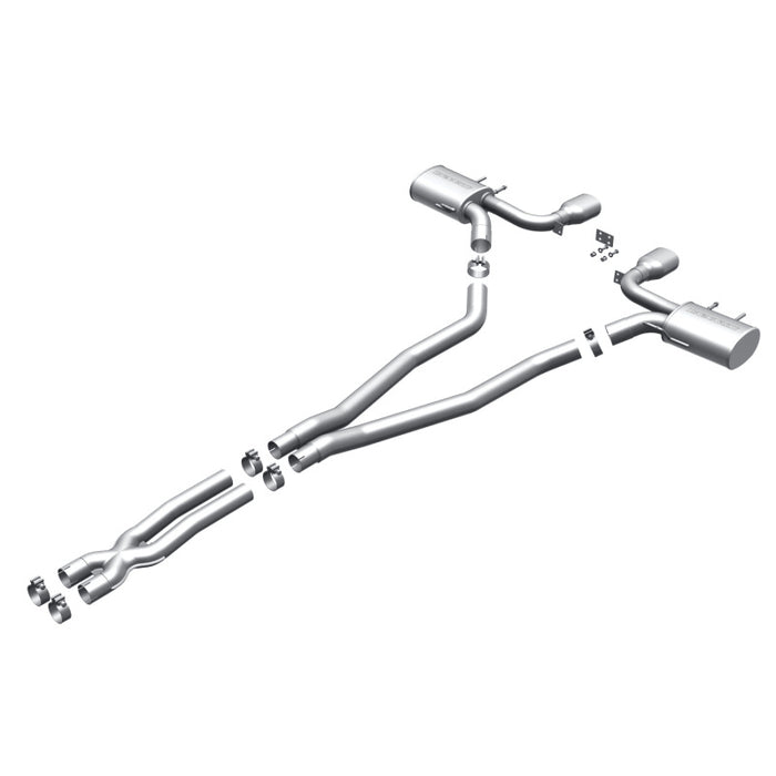 MagnaFlow 11-13 Cadillac CTS Coupe Only V8 6.2L Dual Ctr Rear Exit SS Cat-Back Performance Exhaust