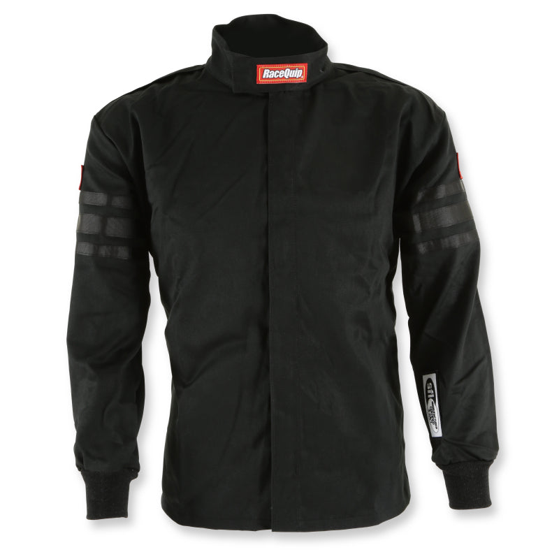 RaceQuip Black Trim SFI-1 JR. Jacket - Kids Small