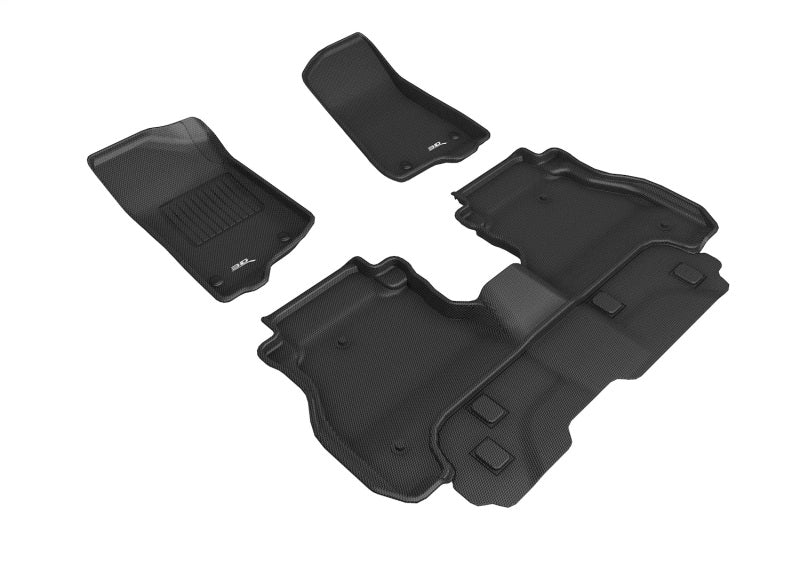 3D MAXpider 20-26 Jeep GladiAtor JT Kagu Black Full Set