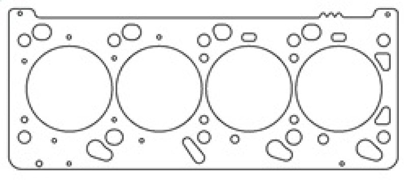 Cometic Ford 2.0L Zetec-E/Zetec-R .098in MLS Cylinder Head Gasket - 87mm Bore