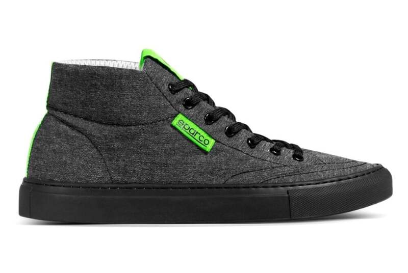 Sparco Shoe Futura Size 44 GRY/GRN