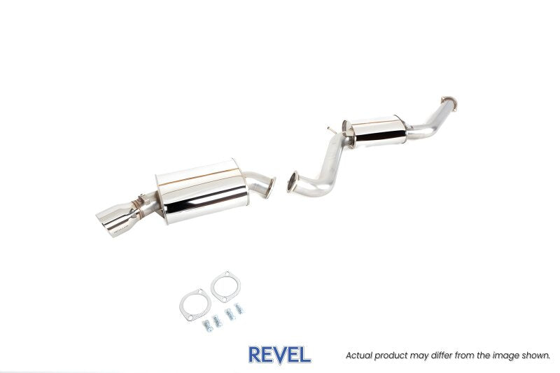 Revel Medallion Touring-S Catback Exhaust - Dual Muffler / Axle Back 14-16 Infiniti Q60S AWD/RWD