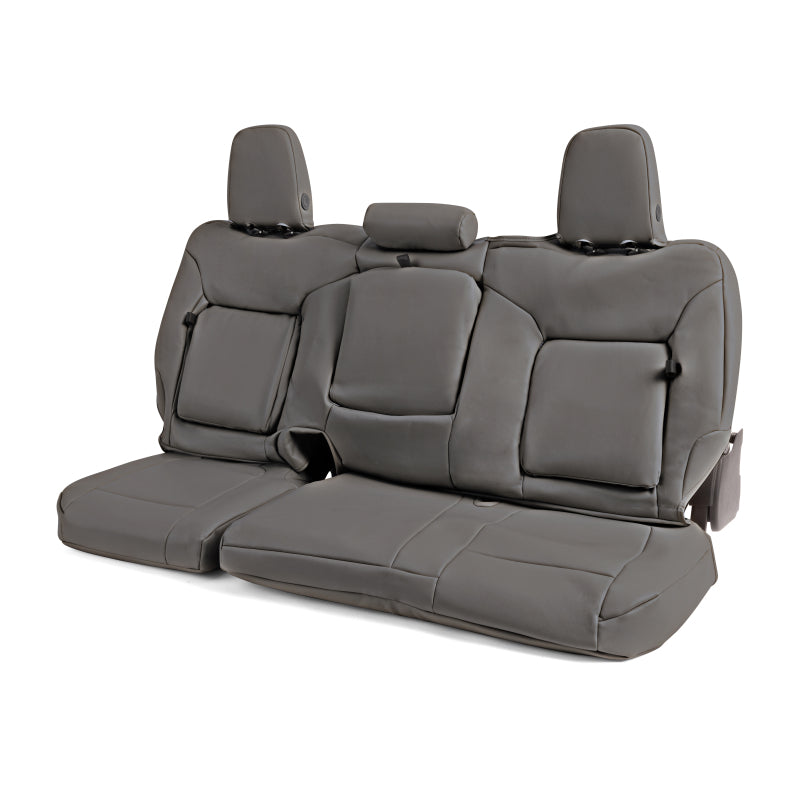 Covercraft 17-22 Ford F250/F350/F450/F550 Leatherette PrecisionFitFront Row Seat Covers - Stone