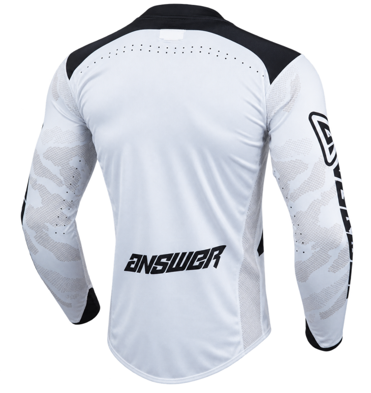 Answer LE Elite Camo Jersey Black/White Youth - XS