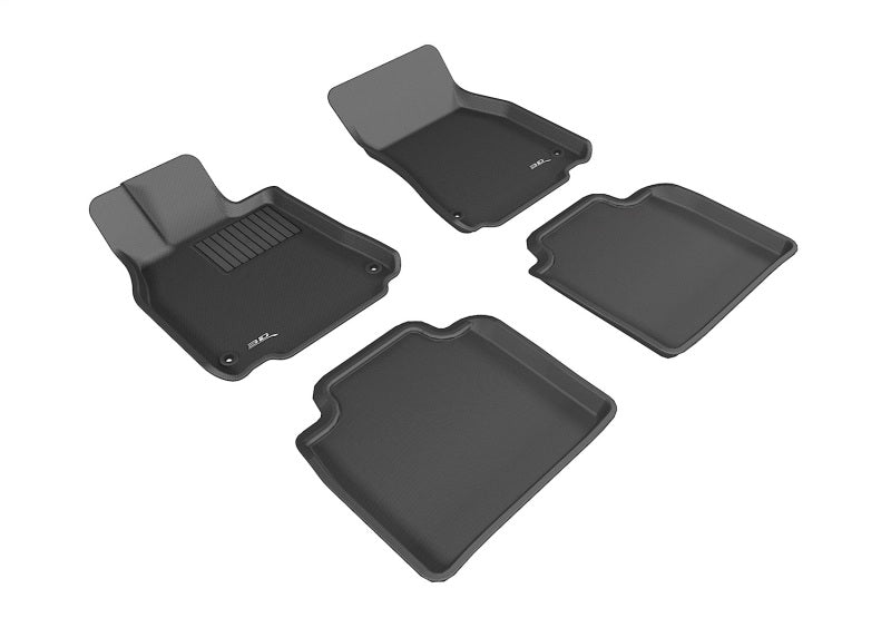 3D MAXpider 07-12 Lexus LS460L RWD Kagu Black Full Set