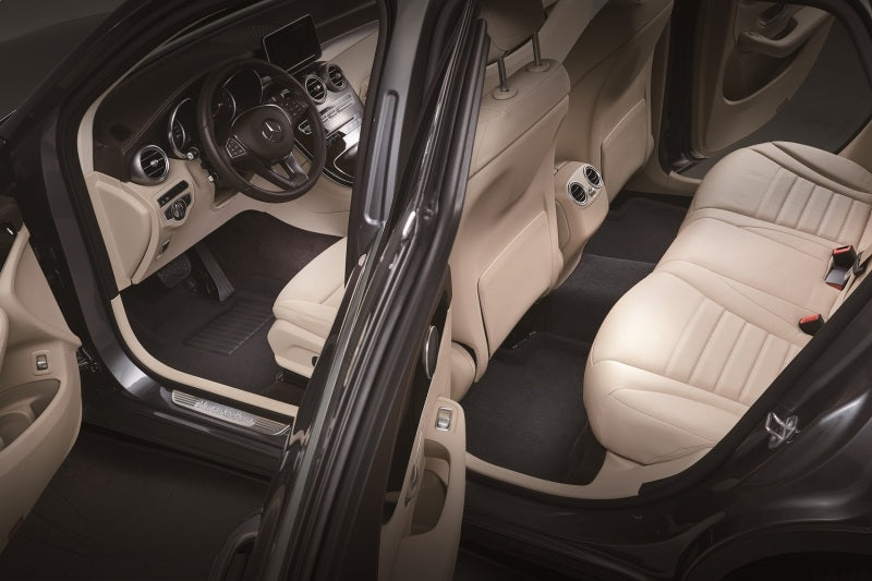 3D MAXpider 13-26 Dodge Durango 6-Seat Elegant 1st & 2nd Row Floor Mat - Black (4pc)