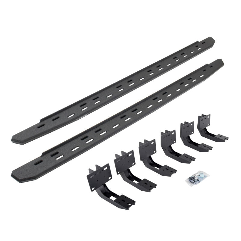 Go Rhino 19-25 RAM 1500 RB30 Slim Running Board Kit w/ Brackets